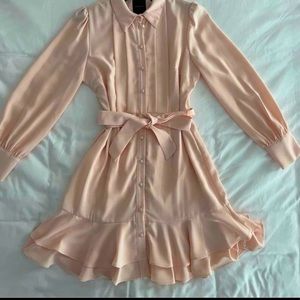 COPY - Light Pink Dress and waist tie